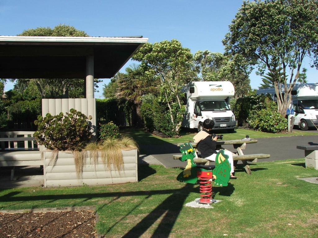 New Plymouth Top 10 Holiday Park Dış mekan fotoğraf